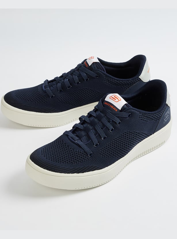SKECHERS Sports Court-92 Mesh Knit Sports Shoes