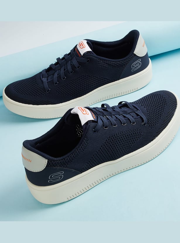 SKECHERS Sports Court-92 Mesh Knit Sports Shoes
