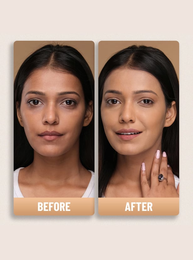 SWISS BEAUTY Studio Finish Full Coverage Foundation 03 Natural Beige - 30ml