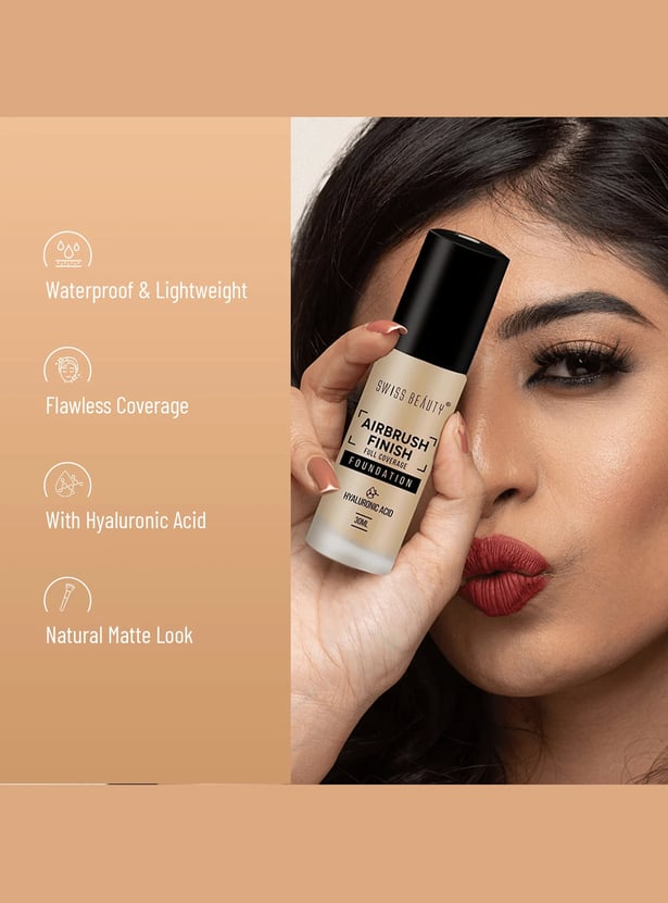 SWISS BEAUTY Airbrush Finish Foundation - Fair Ivory - 30ml