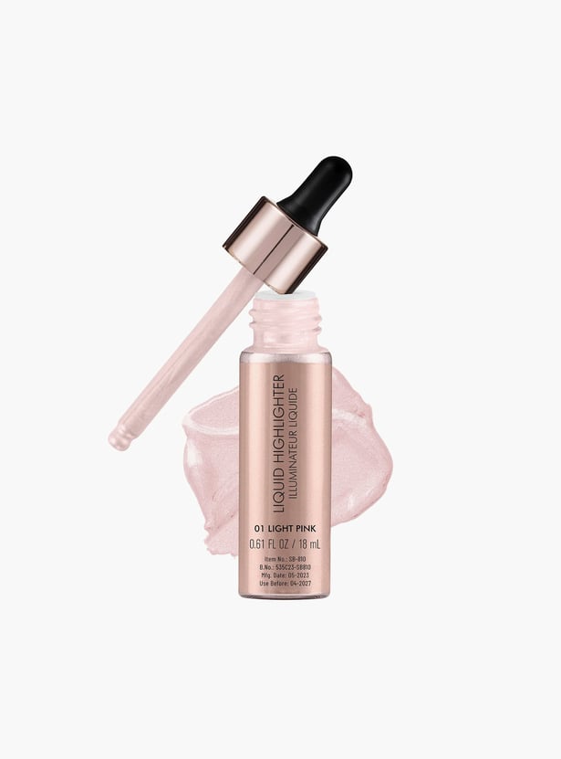SWISS BEAUTY Liquid Highlighter - 01 Light Pink - 18ml