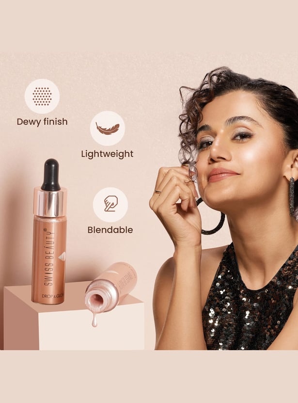 SWISS BEAUTY Liquid Highlighter - 01 Light Pink - 18ml