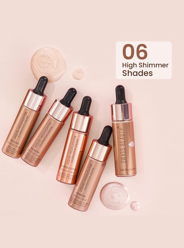 SWISS BEAUTY Liquid Highlighter - 01 Light Pink - 18ml