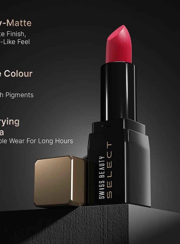 SWISS BEAUTY Select Dare To Matte Lipstick - 01 Paradise Nude - 3.8g