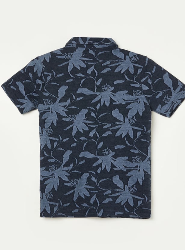 FAME FOREVER Boys Patterned Shirt