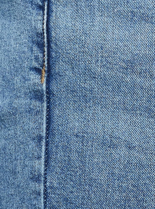 BEING HUMAN Stonewashed Slim Tapered Jeans