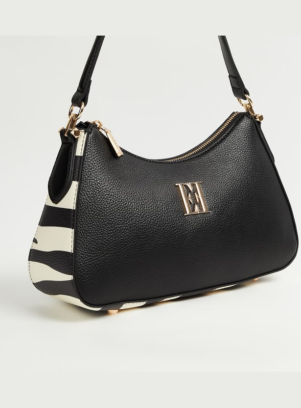 ELLE Animal Print Shoulder Bag