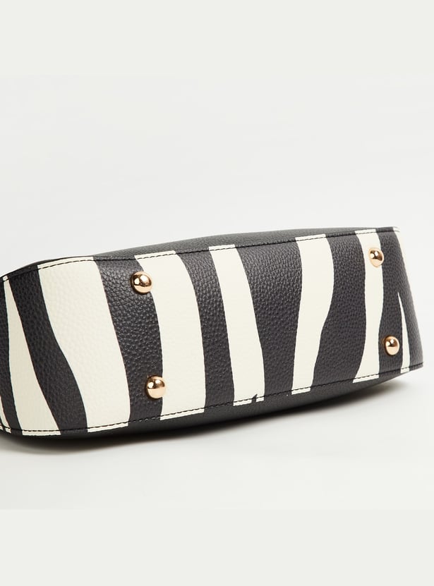 ELLE Animal Print Shoulder Bag