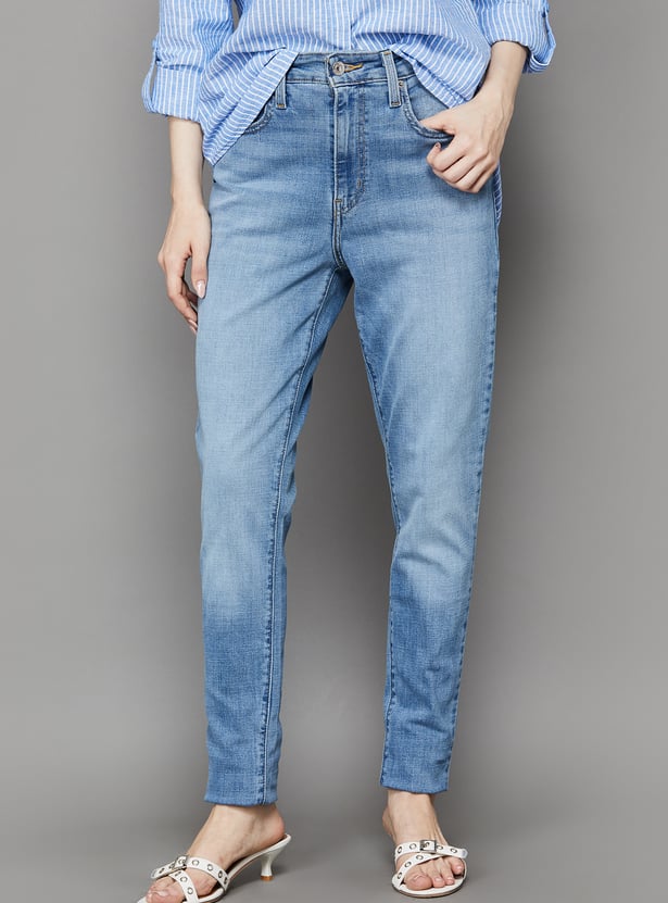 LEVI'S Washed Skinny Fit Jeans