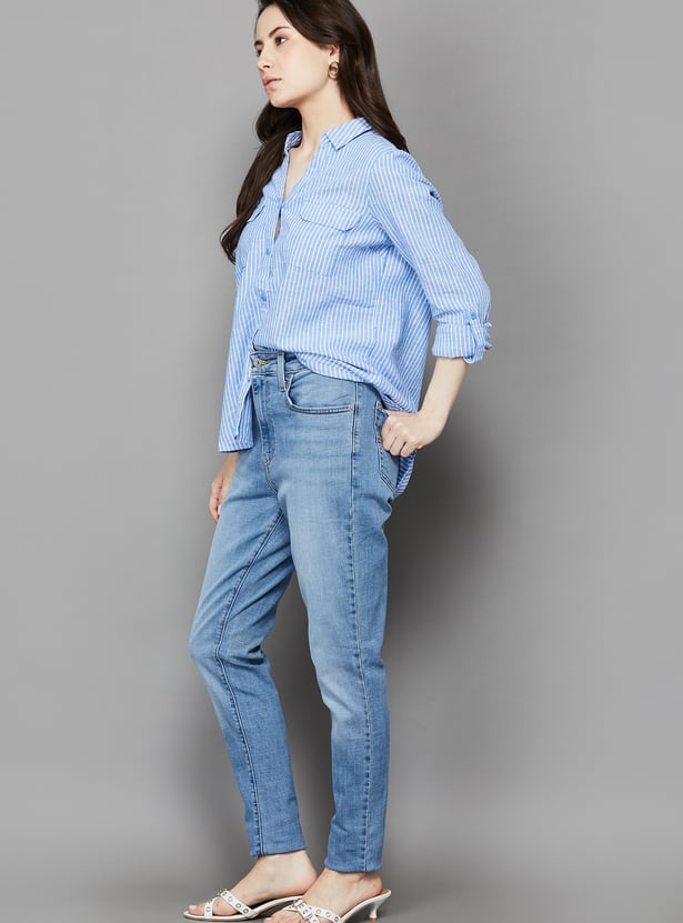 LEVI'S Washed Skinny Fit Jeans
