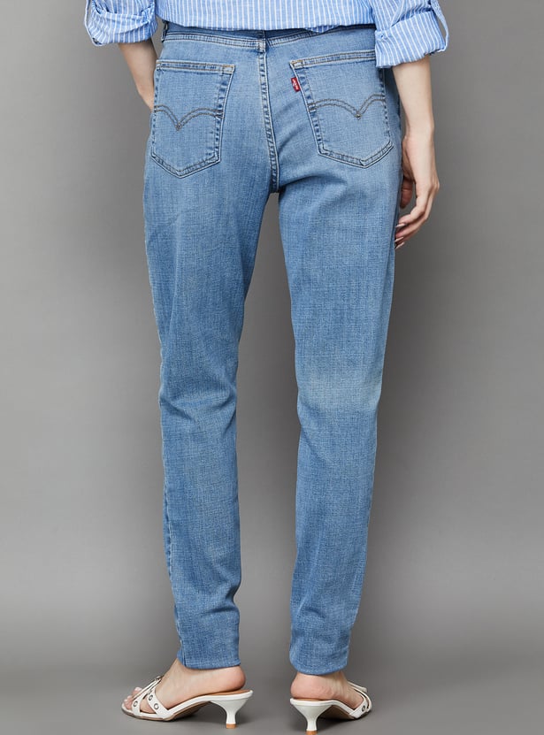 LEVI'S Washed Skinny Fit Jeans