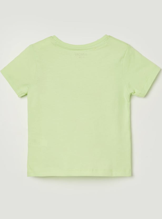 JUNIORS Girls Graphic Print T-shirt