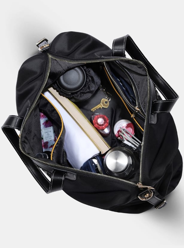 IRTH Appliqued Handheld Bag