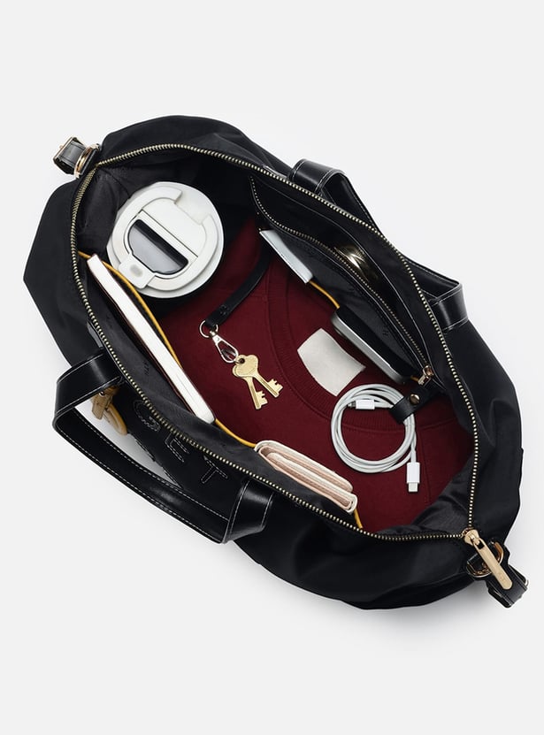 IRTH Appliqued Handheld Bag