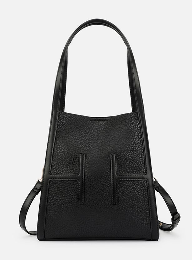 IRTH Textured Shoulder Bag