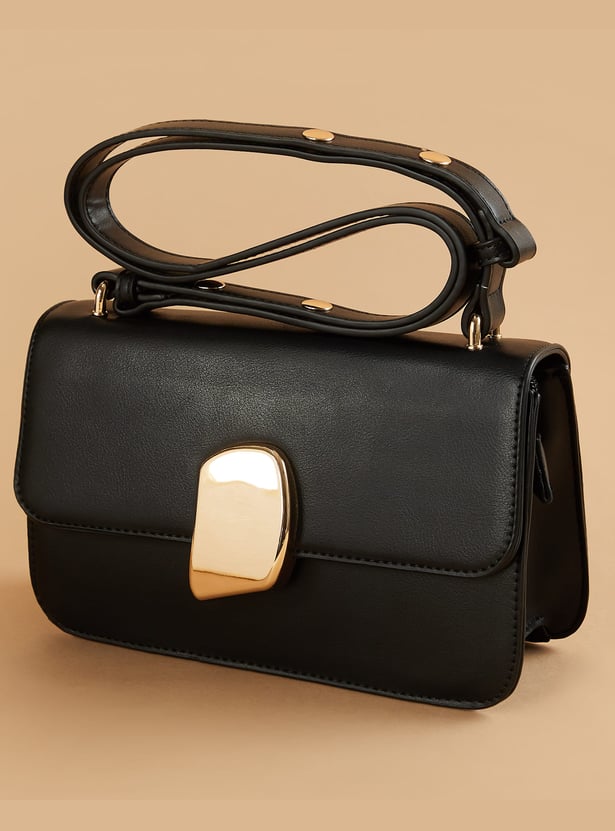 GINGER Sling Bag with Metallic Accent