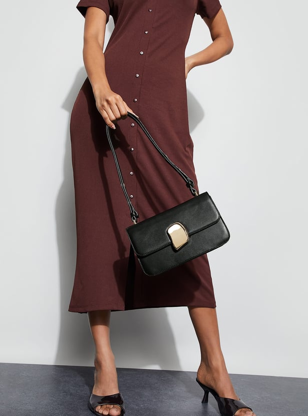 GINGER Sling Bag with Metallic Accent