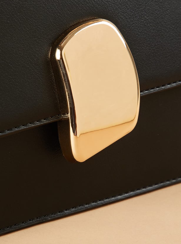GINGER Sling Bag with Metallic Accent