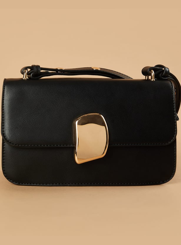 GINGER Sling Bag with Metallic Accent