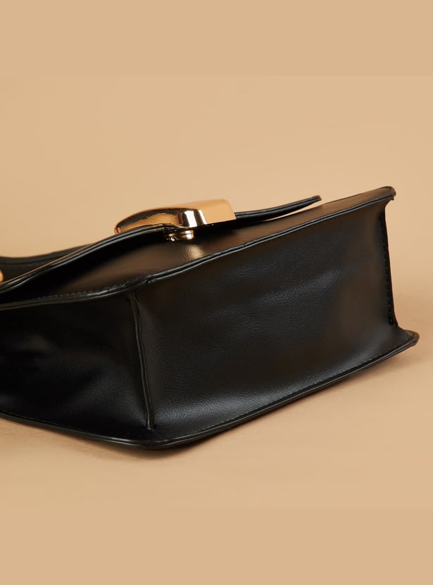 GINGER Sling Bag with Metallic Accent