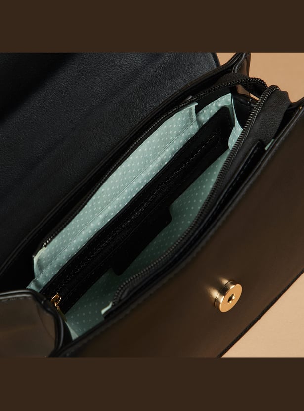 GINGER Sling Bag with Metallic Accent