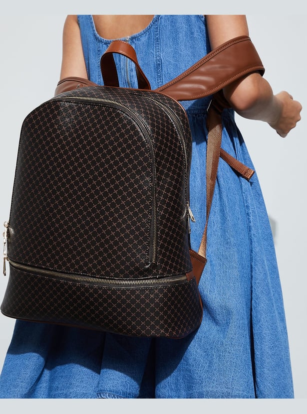 GINGER Printed Laptop Backpack