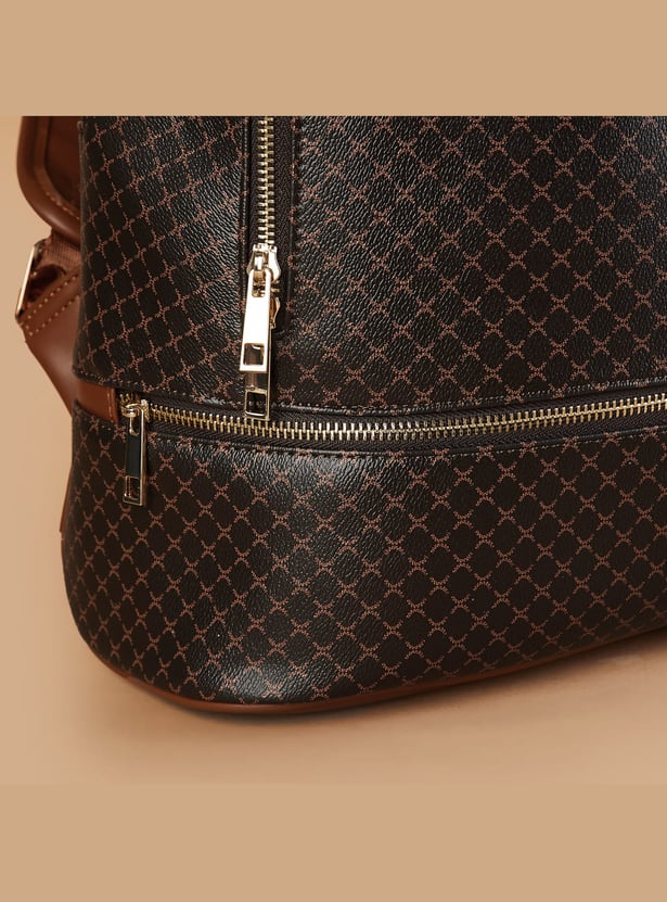 GINGER Printed Laptop Backpack