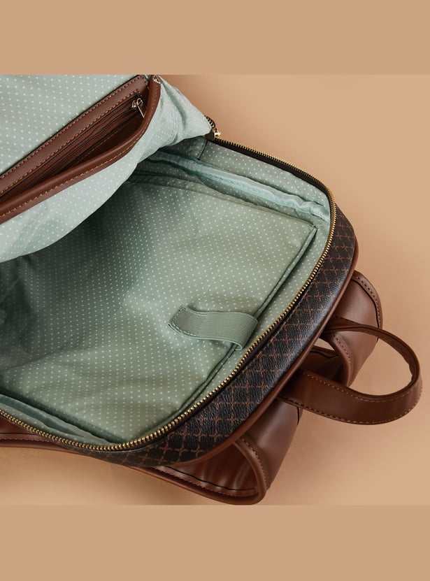 GINGER Printed Laptop Backpack