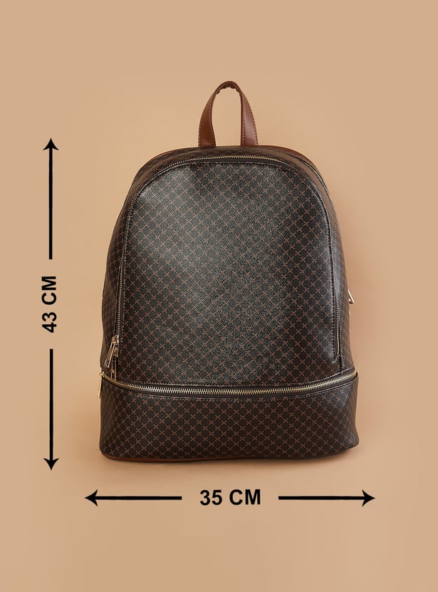 GINGER Printed Laptop Backpack