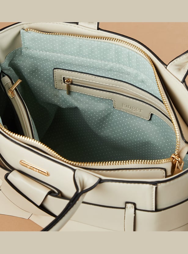 GINGER Solid Handheld Bag