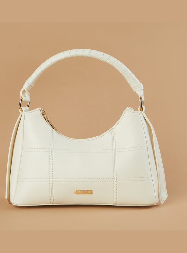 CODE Panelled Handheld Bag