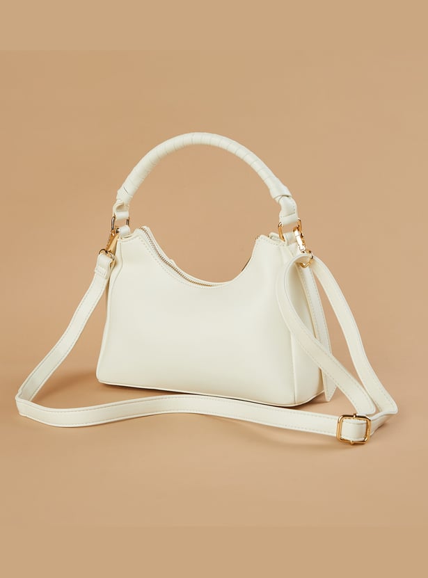 CODE Panelled Handheld Bag