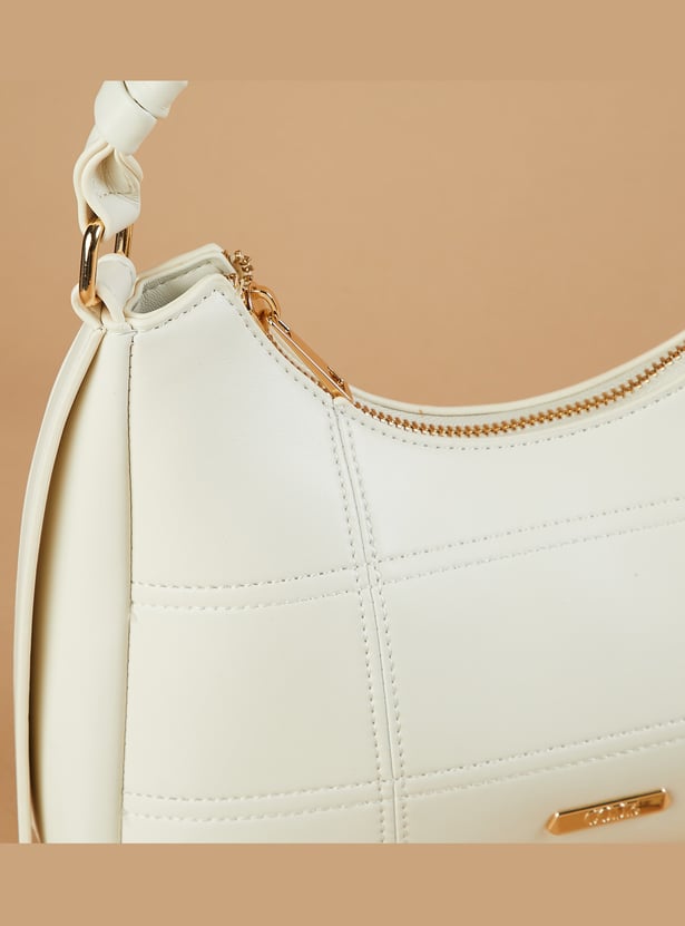 CODE Panelled Handheld Bag