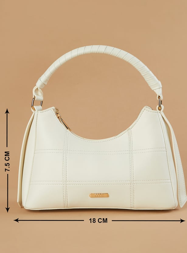 CODE Panelled Handheld Bag