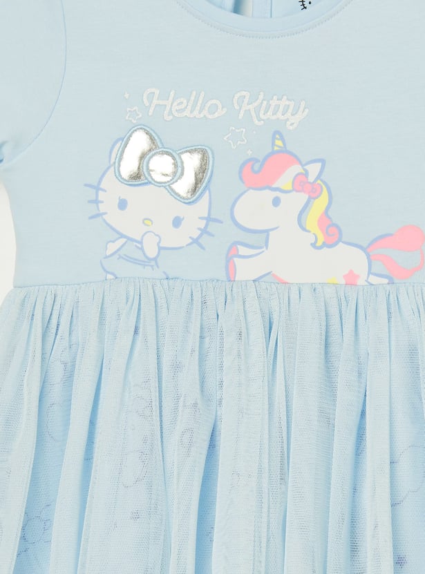 JUNIORS Girls Hello Kitty Tulle Dress