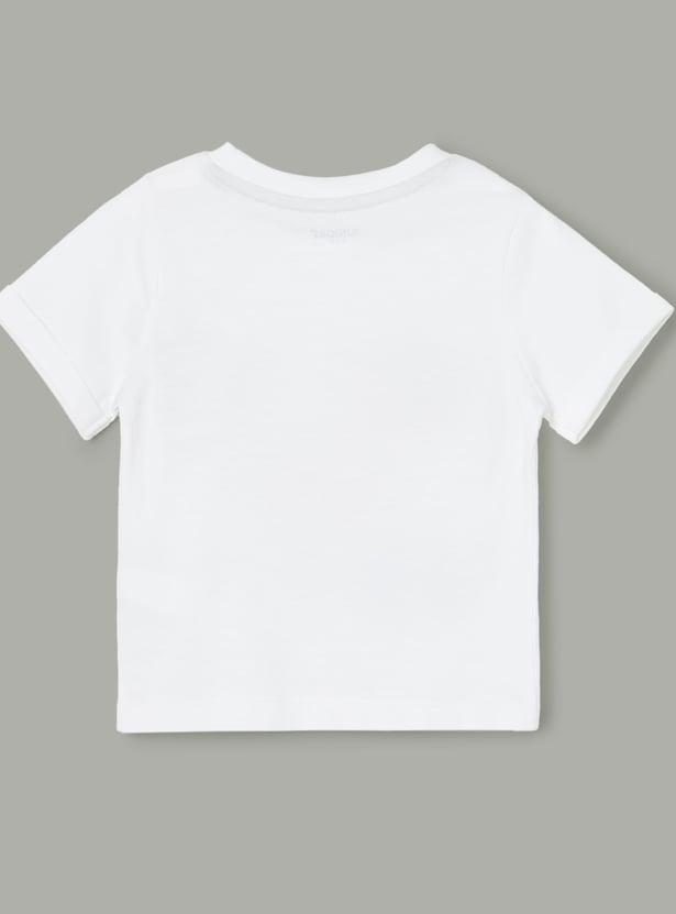 JUNIORS Boys Printed T-shirt with Joggers