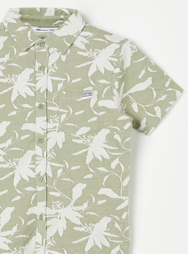 FAME FOREVER Boys Printed Shirt