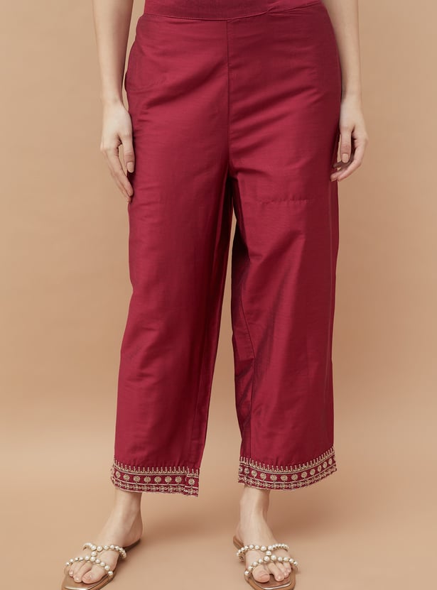 MELANGE Embroidered Kurta Set