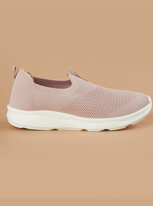 GINGER Knitted Slip-On Sneakers