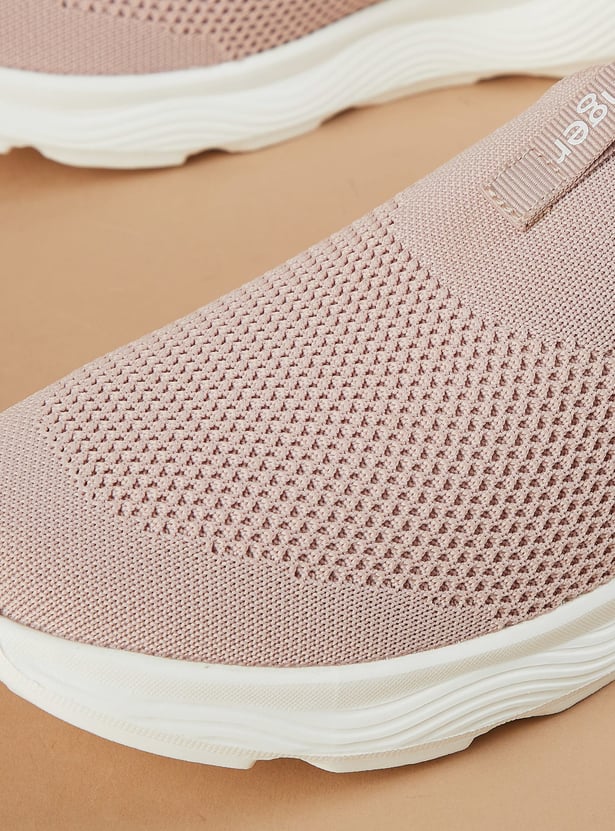 GINGER Knitted Slip-On Sneakers