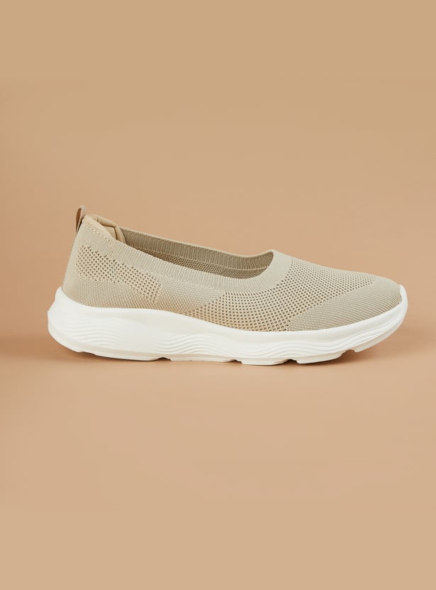 GINGER Knitted Slip-On Sneakers
