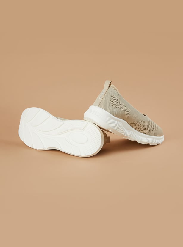 GINGER Knitted Slip-On Sneakers
