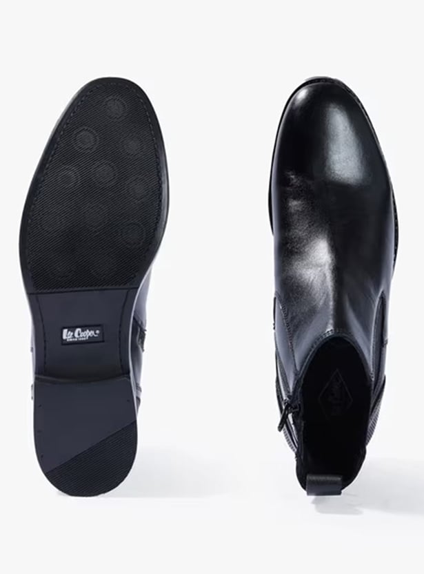 LEE COOPER Solid Chelsea Boots