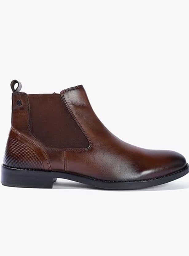 LEE COOPER Solid Chelsea Boots