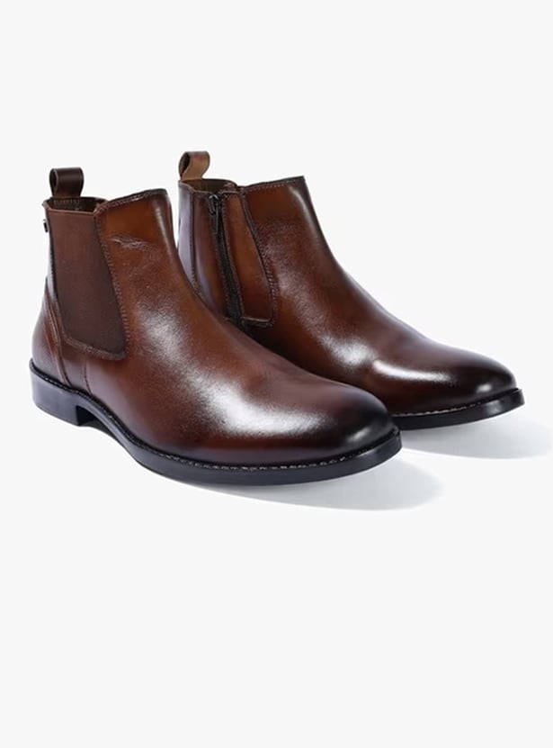 LEE COOPER Solid Chelsea Boots