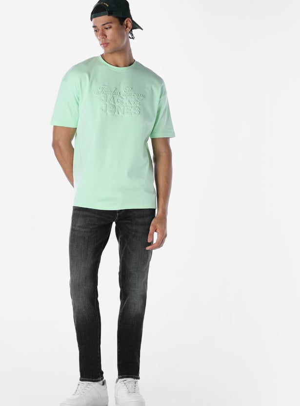JACK & JONES Washed Slim Straight Jeans