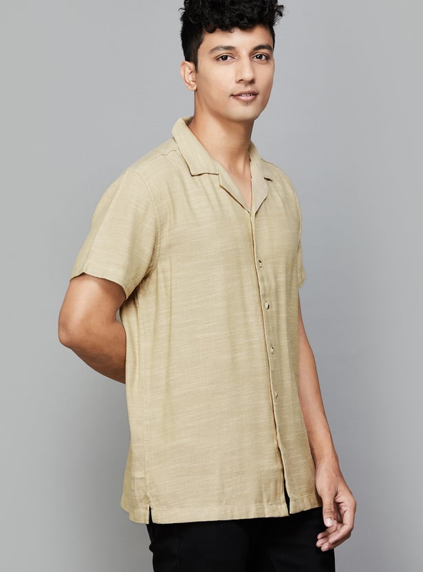 JACK & JONES Solid Regular Fit Shirt
