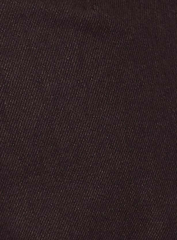 FAME FOREVER Pleated Darkwashed Jeans