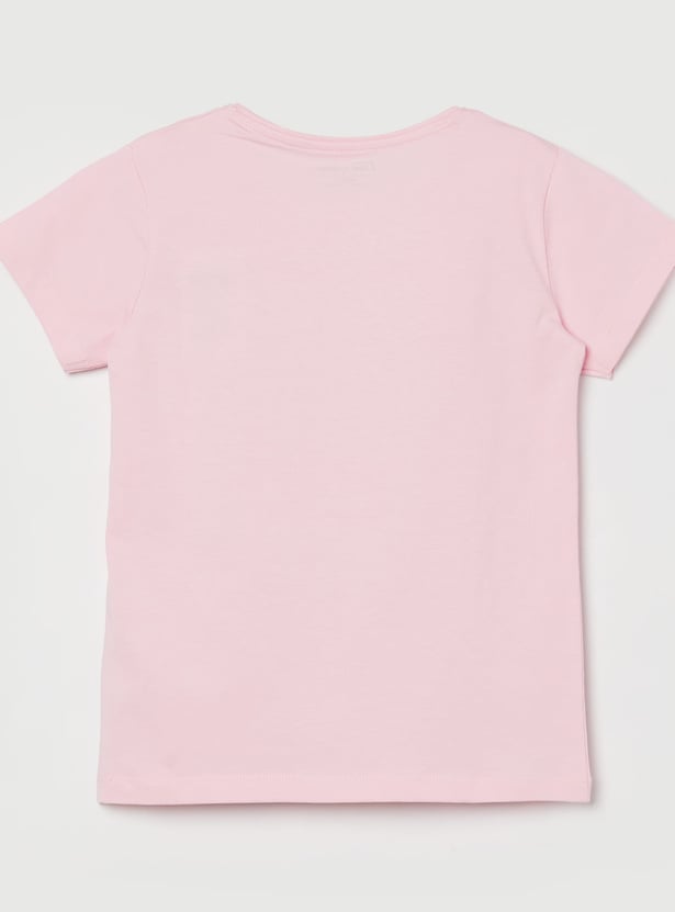 FAME FOREVER Girls Printed T-shirt