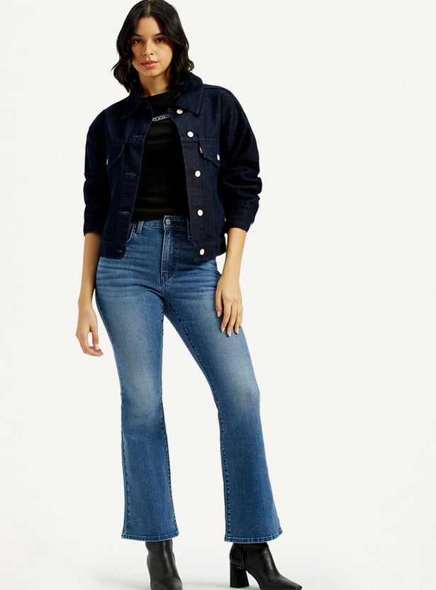 LEVI'S Washed Bootcut Jeans